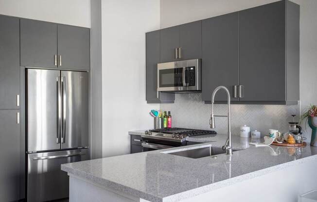 sink view of the kitchen