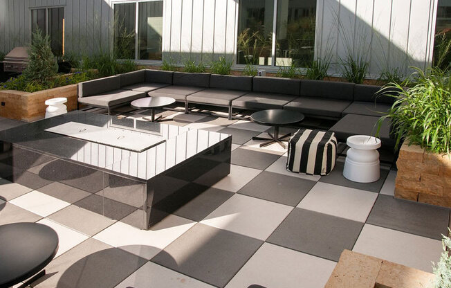 Outdoor Living Space at Custom House, Saint Paul, 55101