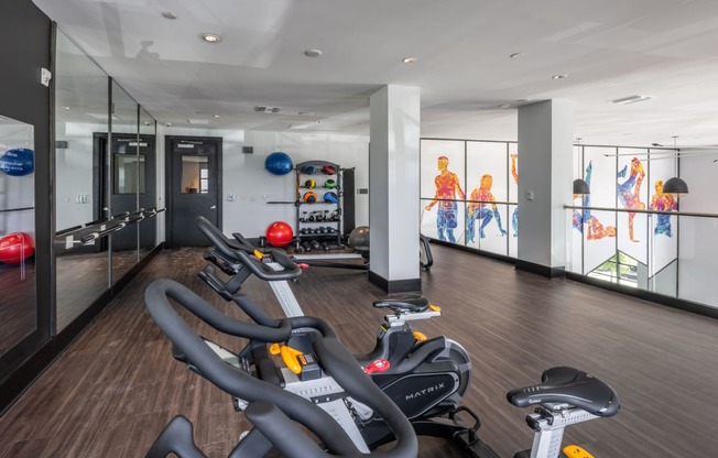 Peloton Bike And Training Space at 19 South Apartments, Kissimmee