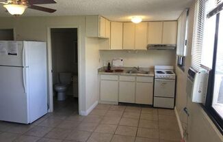 Studio, 1 bath, 377 sqft, $1,400, Unit 245 Iolani Avenue #102-1