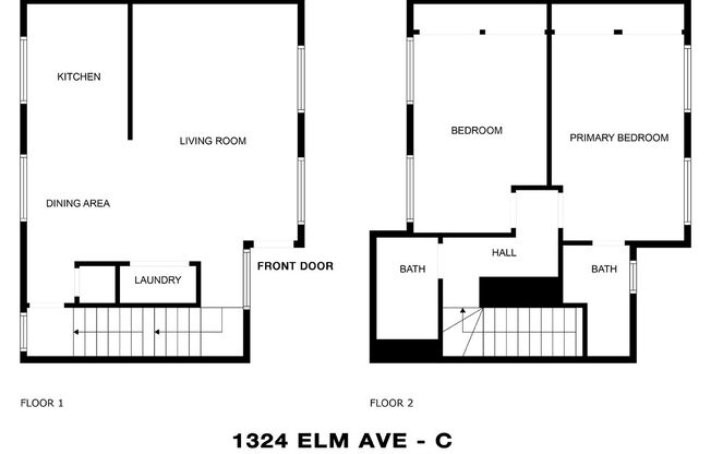 2 beds, 2 baths, 1,322 sqft, $2,750