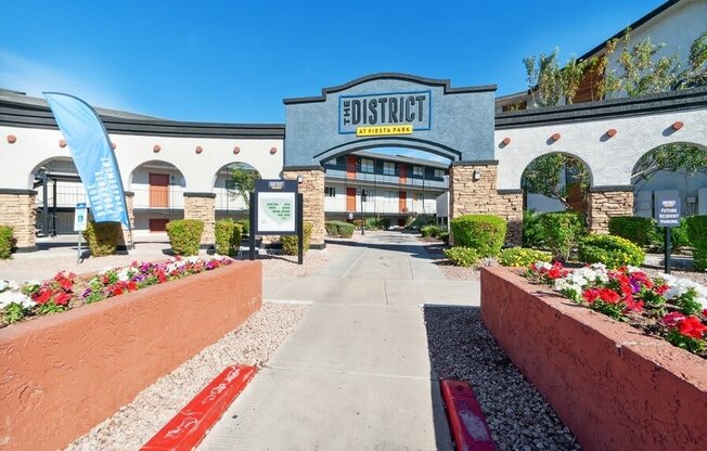 Clubhouse front entrance