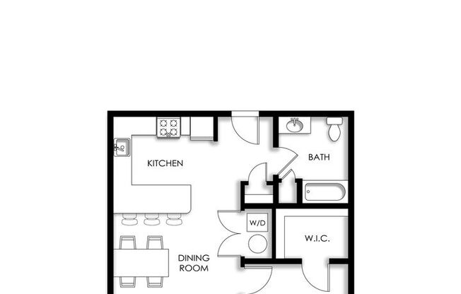 1 bed, 1 bath, 747 sqft, $2,258, Unit 306