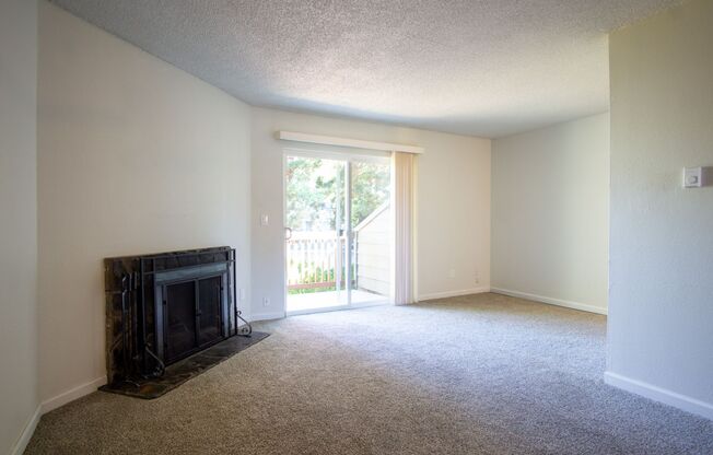 Beaverton 2Bdr: Wood-burning Fireplace, W/D, & Parking!