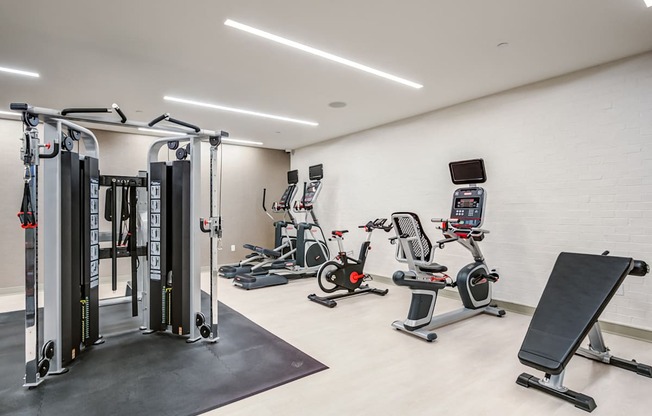 Fitness center 1 at The Glover House, Washington, DC, 20007