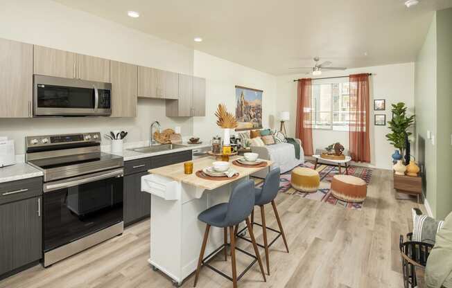 Open Concept at Cabana Bridges Apartments in Tucson Arizona