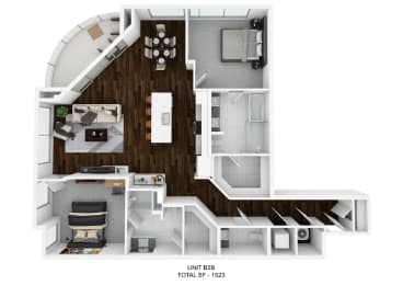 2 beds, 2.5 baths, 1,523 sqft, $3,654