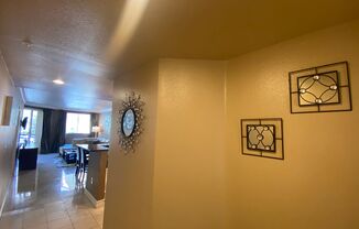 Fully furnished 2 bedroom unit in 24/7 guard gated community