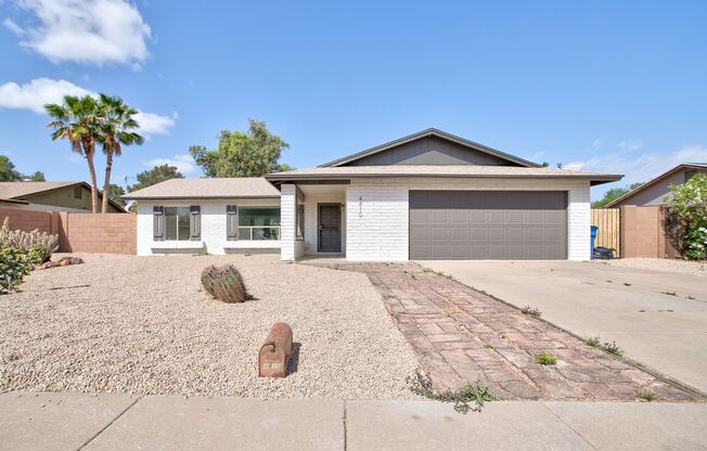 Stunning Remodel Located Close to ASU!!!  This property is light and bright and remodeled a couple years ago!!!  Low maintenance landscaping available June 1st!!!