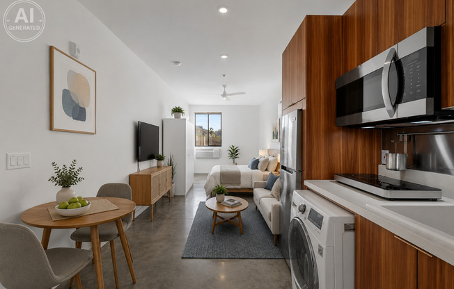 Studio, 1 bath, 279 sqft, $1,595, Unit 35-Bedroom3