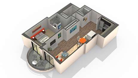 1 bed, 1 bath, 818 sqft, $2,000