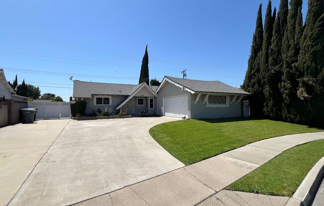 Nicely Updated Single Story 3 Bed 2 Bath Home in Buena Park with RV Parking