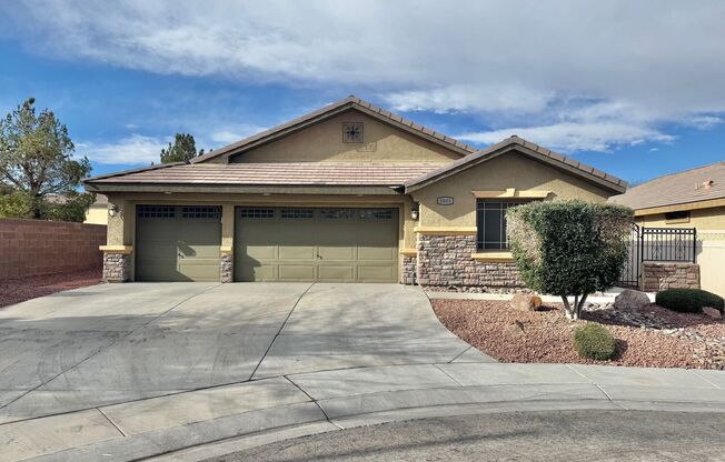 SINGLE STORY 4 BEDROOM HOME IN CUL DE SAC LOCATED IN NORTH LAS VEGAS