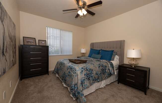 Stoneridge model 1 primary bedroom