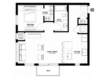 1 bed, 1 bath, $1,808