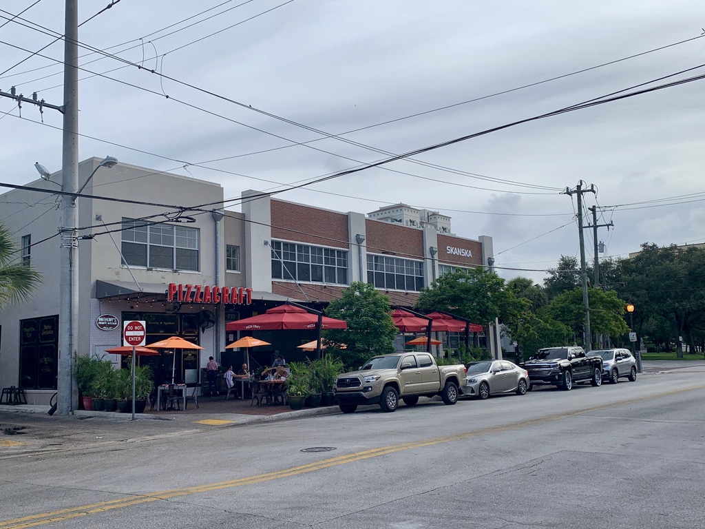 Himmarshee Street in Downtown Fort Lauderdale