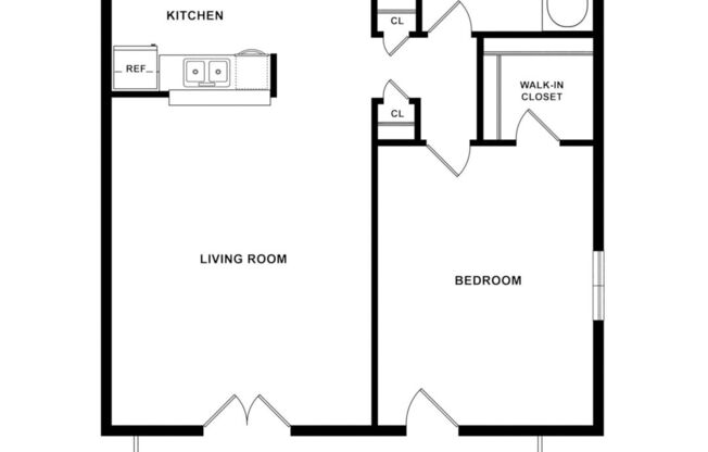 1 bed, 1 bath, 781 sqft, $3,432