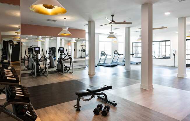 State Of The Art Fitness Center at The Quincy Apartments, Georgia, 30102