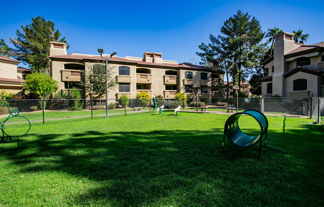 Dog Park at South Scottsdale Apartments for Rent