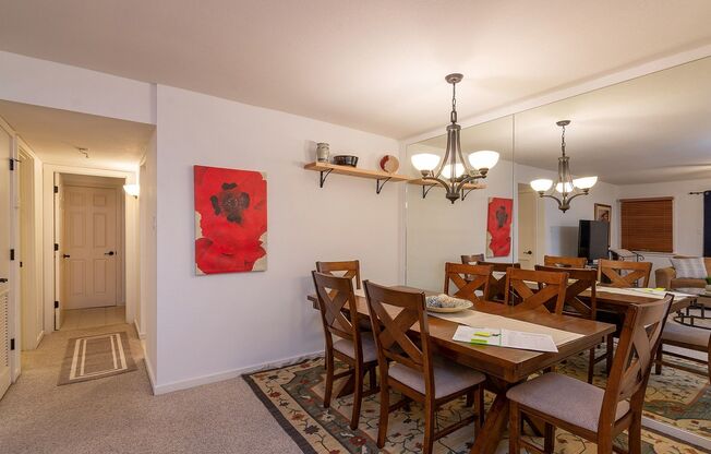 Fully Furnished One Bedroom in San Mateo Condo Complex!