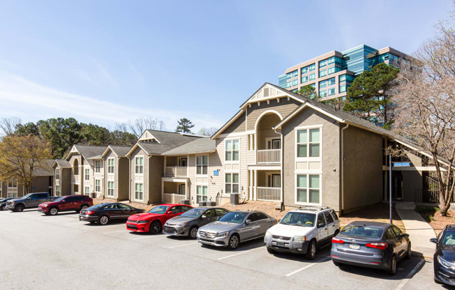 Reserved Resident Parking at The Metro Apartments, Atlanta, GA