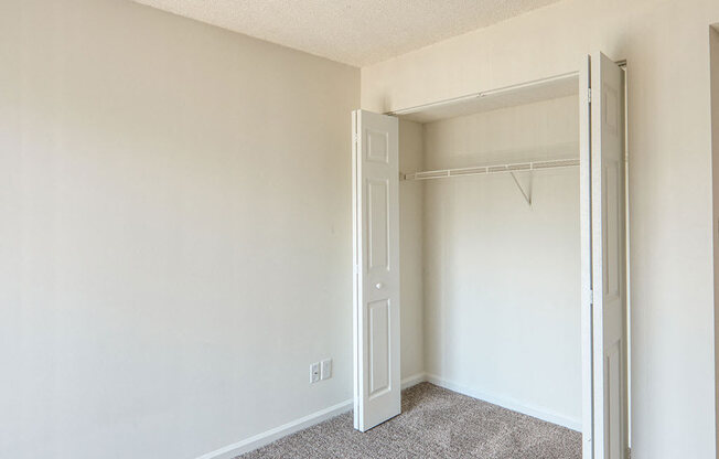 Closet at Latitudes Apartments in Virginia Beach