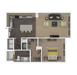 1 bed, 1 bath, 805 sqft, $1,910