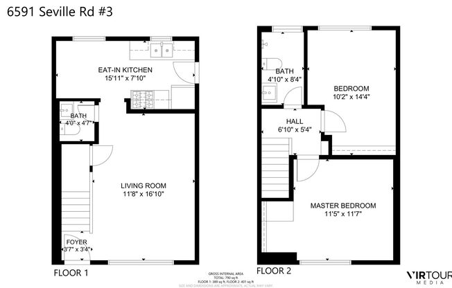 2 beds, 1.5 baths, 1,200 sqft, $4,217.4, Unit 10