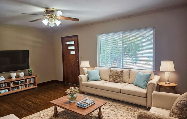 Don't Miss this Charming 2 bedroom with Garage, Large Yard and Storage