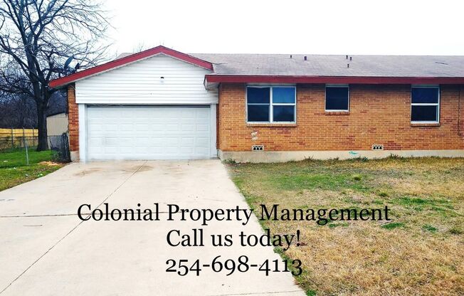 3Bd/2Ba in Killeen TX