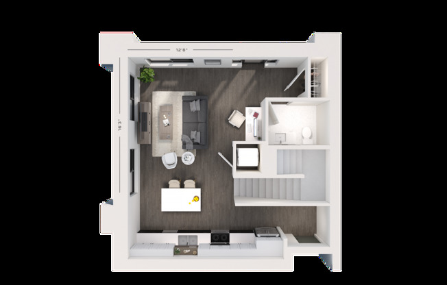 2 beds, 2.5 baths, 1,341 sqft, $3,295, Unit 113