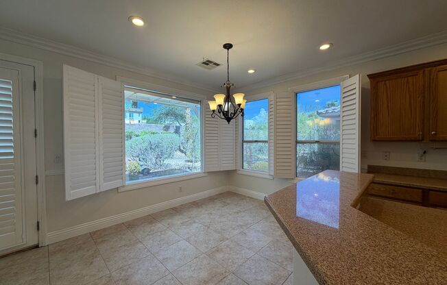 Fantastic single-story home in a premier age-restricted, gated golf community in Summerlin!