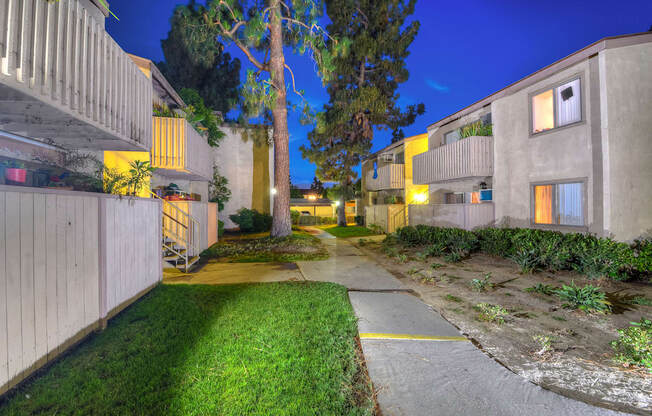 Elevate Apartment Homes Walkway at ELEVATE, California, 92870