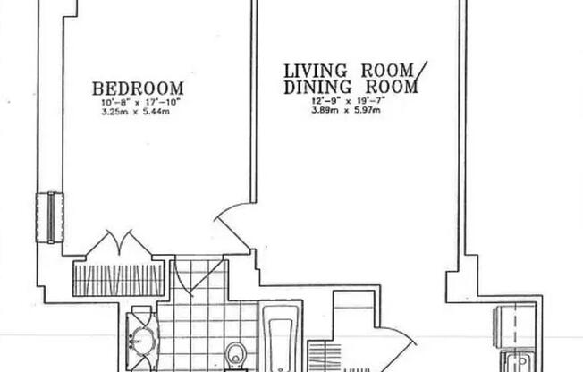 1 bed, 1 bath, 733 sqft, $5,995, Unit 9H