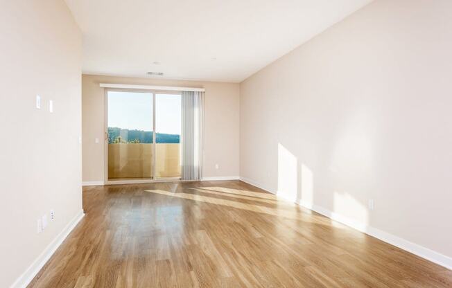 Vacant Living room at Ocean Air, California