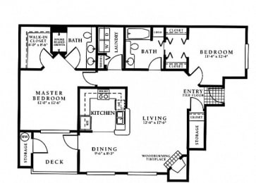 2 beds, 2 baths, 1,056 sqft, $2,075
