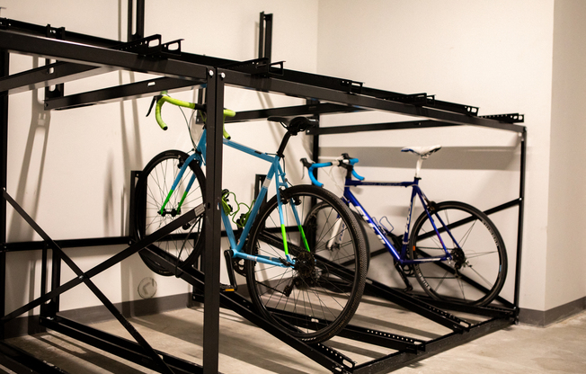 Center Square Lofts Bike Storage