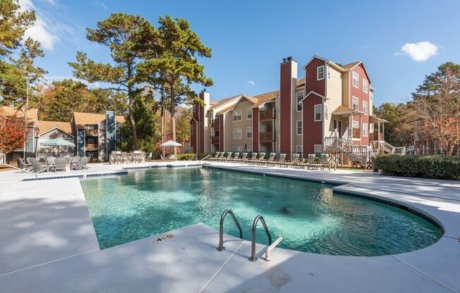 Community pool and sundeck