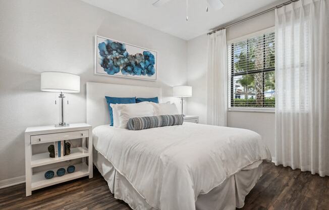 Bedroom at Barcelona Jupiter, Florida