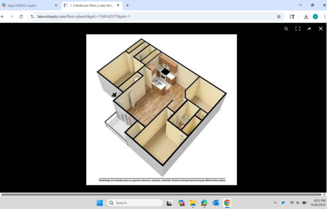 3 beds, 2 baths, 1,115 sqft, $1,015, Unit 0207