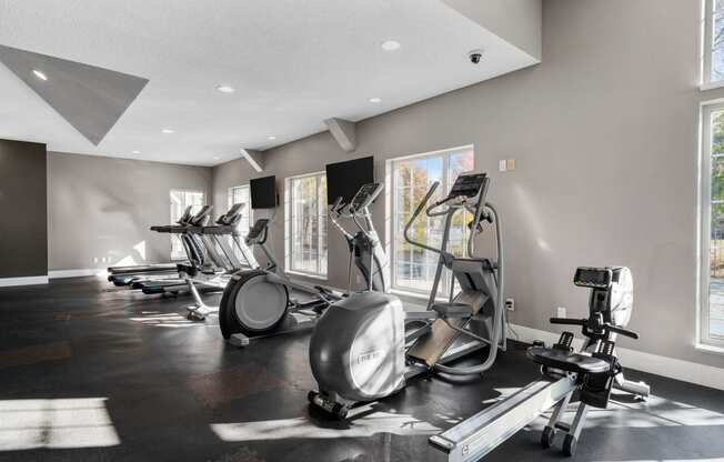 Fitness Center with Cardio Equipment