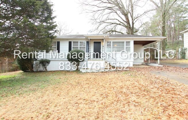 New On The Market!  Large 3 Bedroom 1 Bath + Den!  Better Hurry!!