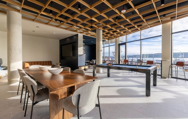 Recreation Room View at Marina Square, Washington, 98337