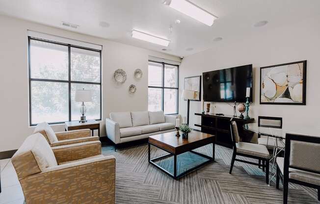 Community Room at Providence Place Apartments, Salt Lake City, UT