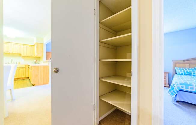 Forest Lake at Oyster Point in Newport News, VA linen closet