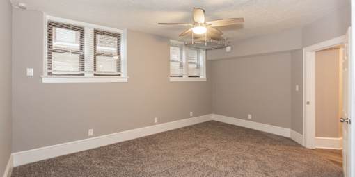 Manor Apartments Renovated Bedroom