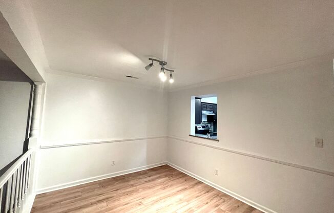 3 bedroom townhome! Fenced backyard.