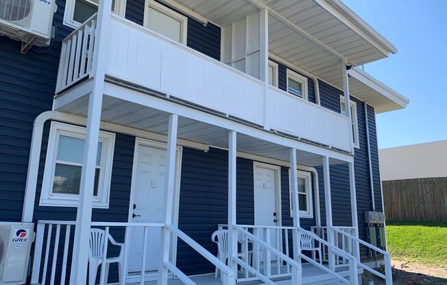 Walk to the Beach! Unfurnished, 2 Bedroom, 1 Bath, First Floor Condo! New Paint!