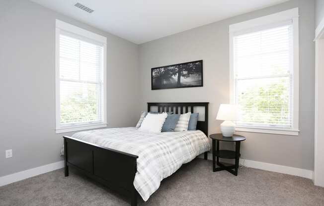 Bedroom at Heritage Place Apartments in Grand Rapids, MI