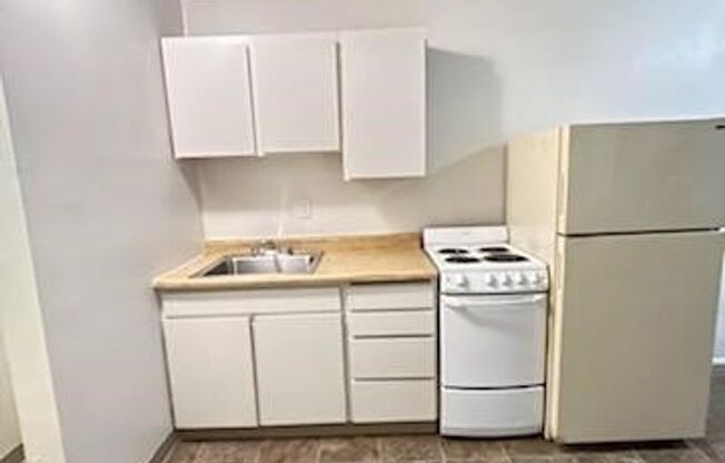 Studio, 1 bath, 260 sqft, $900